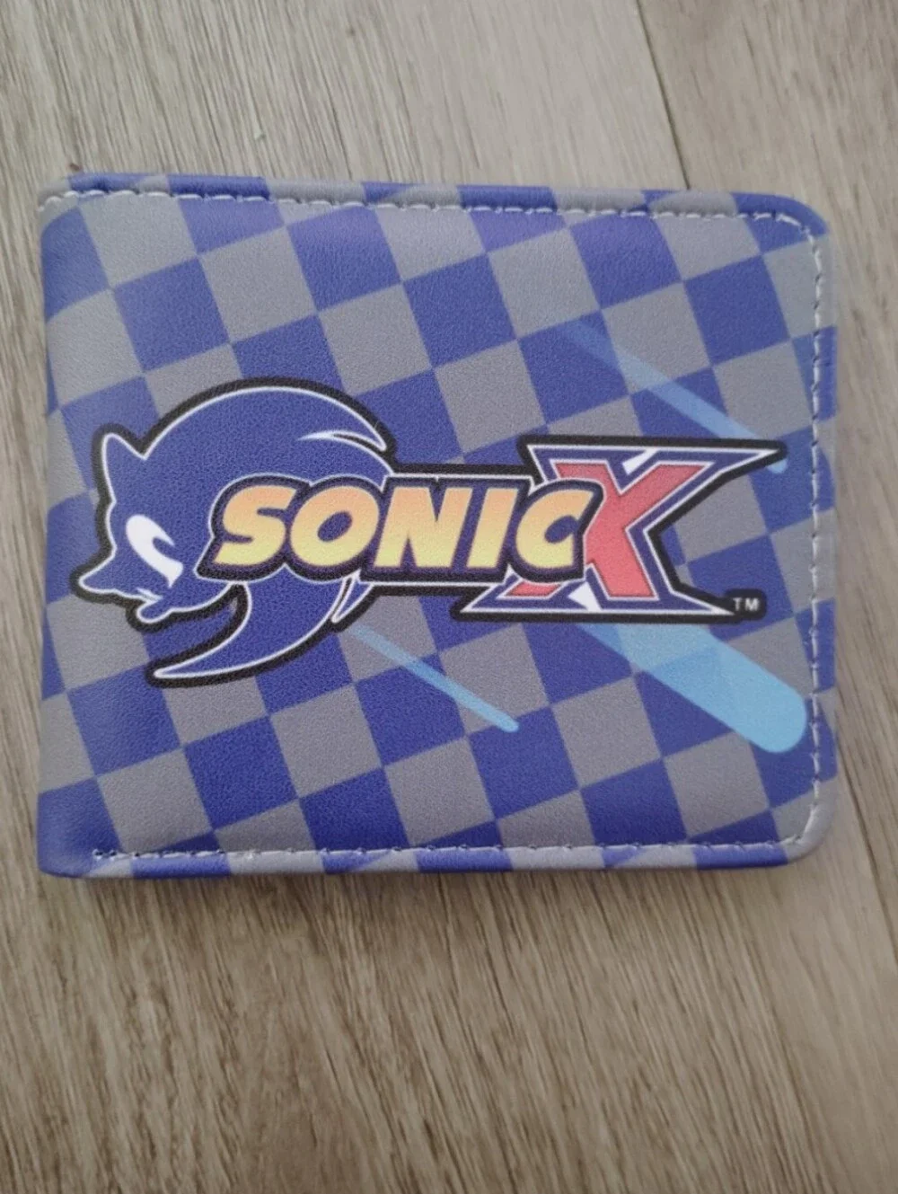 New Sonic the hedgehog anime manga leather wallet
